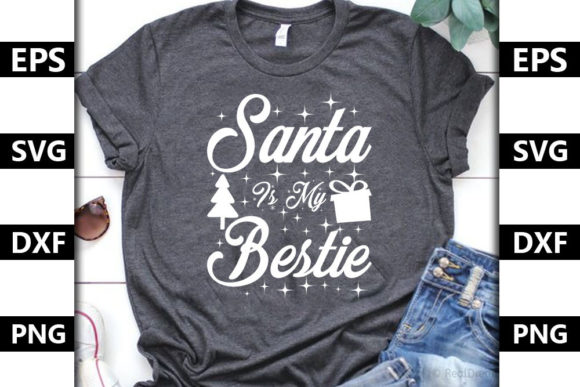 Review: Christmas Quote SVG Design, Santa is M