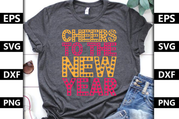 Review: Happy New Year Quote SVG Design, Cheers