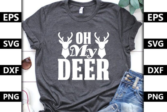 Review: Oh My Deer Christmas Quote SVG for Embroidery