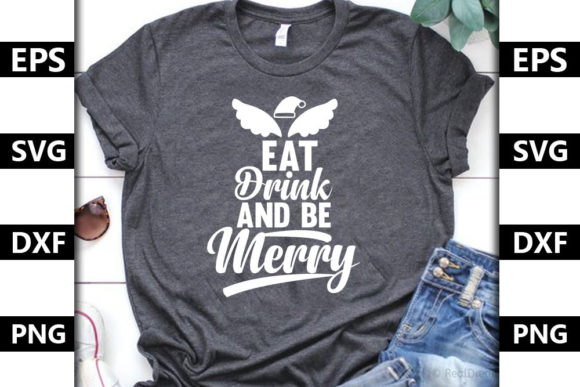 Reviewing the Christmas Quote SVG: Eat, Drink