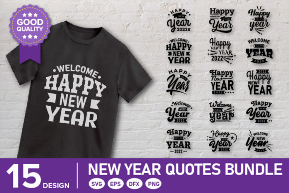 Reviewing the Happy New Year Quote SVG Bundle