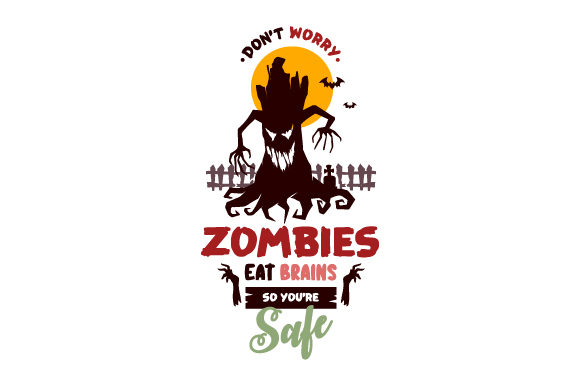 Zombie Humor: A Designer’s Take on “Don’t Worry” Embroidery